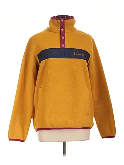 Pre-owned Cotopaxi Pullover Sweater In Gold