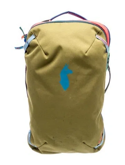 Pre-owned Cotopaxi Pvc Backpack In Green