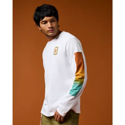 Cotopaxi Radiant Llama Long-sleeve T-shirt In White