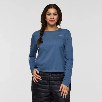 Cotopaxi Sky To Sea Long-sleeve T-shirt In Blue