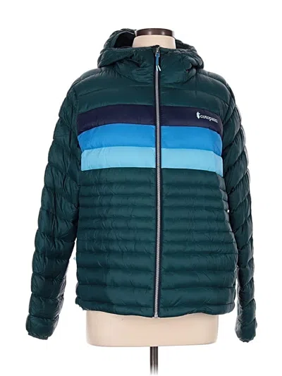 Pre-owned Cotopaxi Snow Jacket In Teal