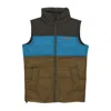 Cotopaxi Solazo Down Vest Men's Sleeveless Down Vest Woods/gulf In Woods/gulf