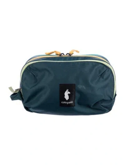 Pre-owned Cotopaxi Solid Toiletry Bag In Green