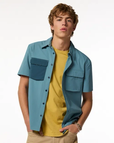 Cotopaxi Solta Short-sleeve Sun Shirt In Blue