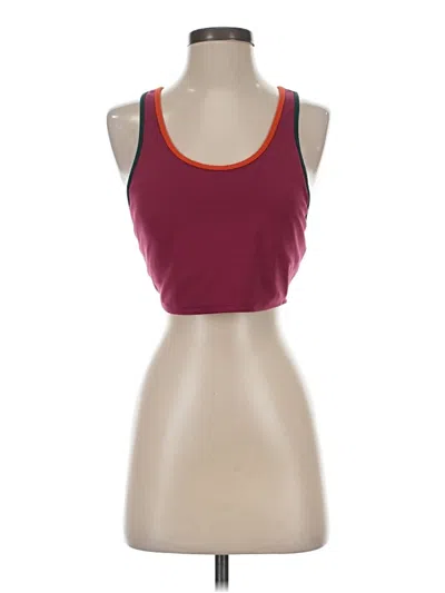 Pre-owned Cotopaxi Sports Bra In Burgundy