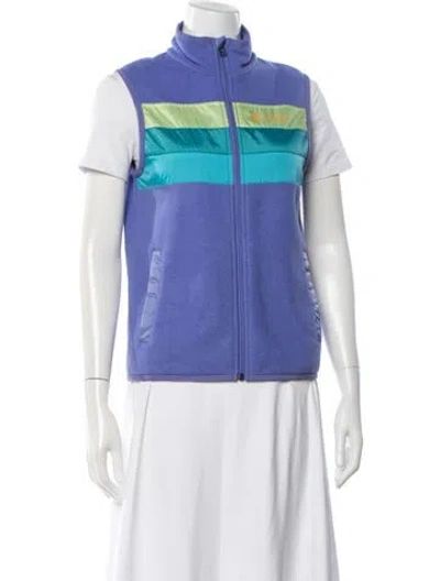 Pre-owned Cotopaxi Striped Vest In Purple