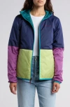 Cotopaxi Teca Calido Colorblock Jacket In Video Tape