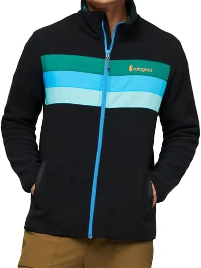Cotopaxi Teca Fleece Full-zip Jacket -plus In Rooted In Black