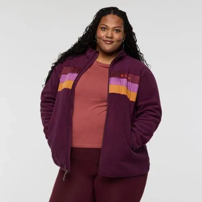 Cotopaxi Teca Fleece Full-zip Jacket In Purple