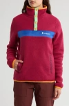 Cotopaxi Teca Fleece Pullover In Huckleberry Pie