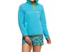 Cotopaxi Teca Fleece Pullover In Waterslide In Multi