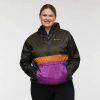 Cotopaxi Teca Half-zip Windbreaker In Green