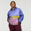 Cotopaxi Teca Half-zip Windbreaker In Blue