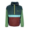 Cotopaxi Teca Half-zip Windbreaker Pinelands Men's Pull-on Windbreaker In Pinelands