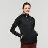 Cotopaxi Tempa Fleece Hooded Jacket In Black