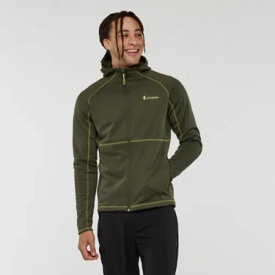 Cotopaxi Tempa Fleece Hooded Jacket In Green