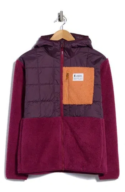 Cotopaxi Trico Hybrid Hooded Fleece Jacket In Multi