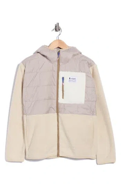 Cotopaxi Trico Hybrid Hooded Fleece Jacket In Neutral