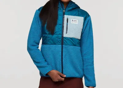 Cotopaxi Trico Hybrid Hooded Jacket In Abyss/lake In Blue