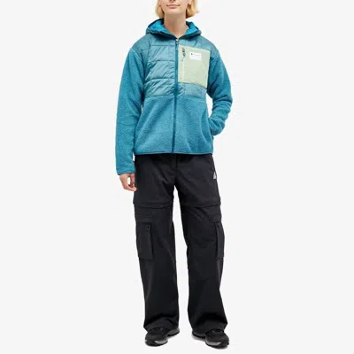 Cotopaxi Trico Hybrid Hooded Jacket In Blue Spruce/drizzle