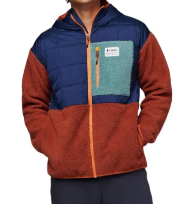 COTOPAXI TRICO HYBRID JACKET IN MARITIME & SPICE