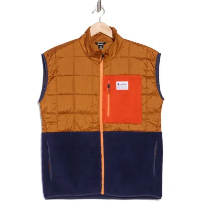 Cotopaxi Trico Hybrid Water-repellent Vest In Mezcal/maritime