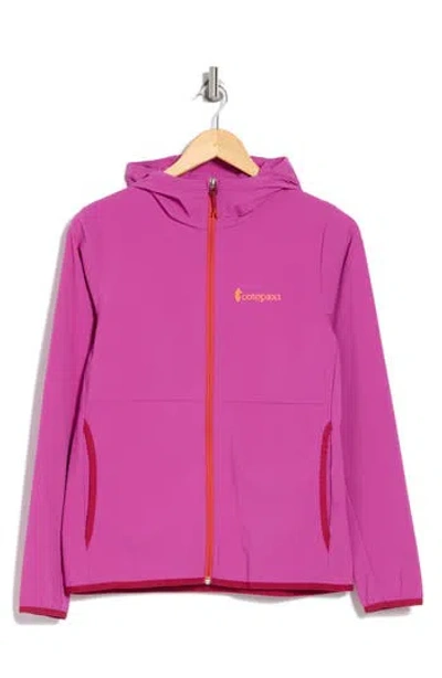 Cotopaxi Vuleta Performance Water Repellent Windbreaker In Foxglove