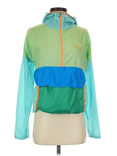Pre-owned Cotopaxi Windbreaker Jacket In Green