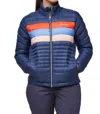 COTOPAXI WOMEN'S FUEGO DOWN JACKET IN INK/ROSEWOOD