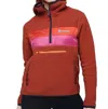 Cotopaxi Women's Teca Fleece Hooded Half-zip Jacket In Colorado In Multi