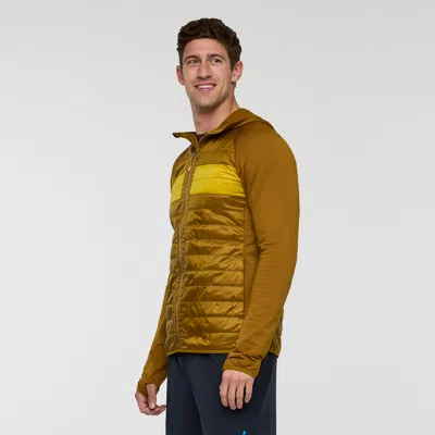 Cotopaxi-amigos-24 Capa Hybrid Insulated Hooded Jacket In Brown