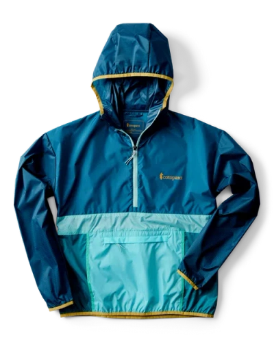 Cotopaxi-amigos-24 Teca Half-zip Windbreaker In Blue