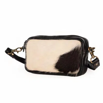 Cott N Curls Leather Belt Bag With Sling In Nobility In Multi