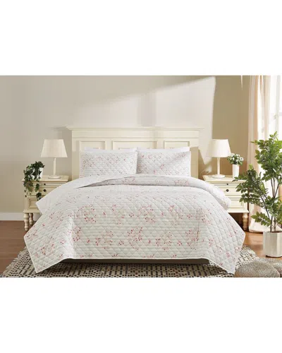 Cottage Classics Emma Floral Quilt Set