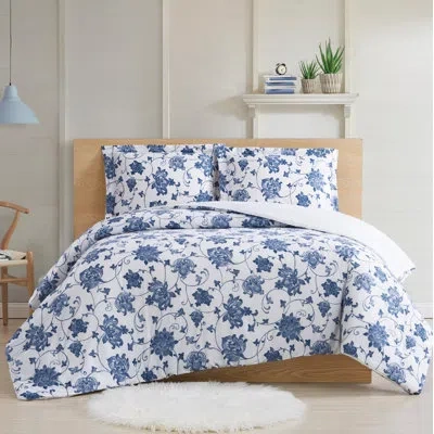 Cottage Classics Estate Blue Standard Cotton Comforter Set