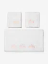 Cotton And Company Girls Organic Cotton Muslin And Cotton Crown Towel Set One Size Pink By Childspla In Pink