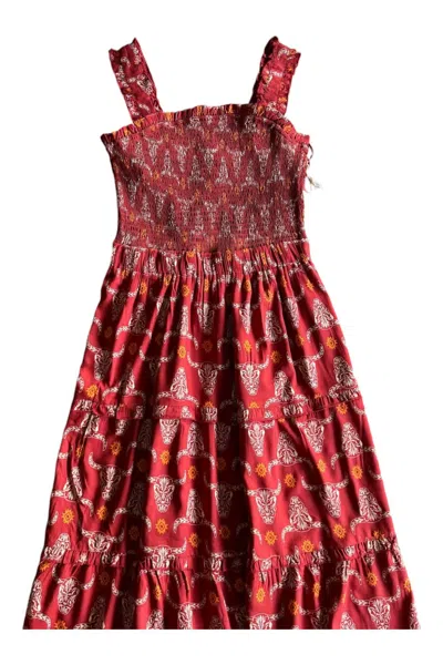 Cotton & Rye Wauna Dress In Red
