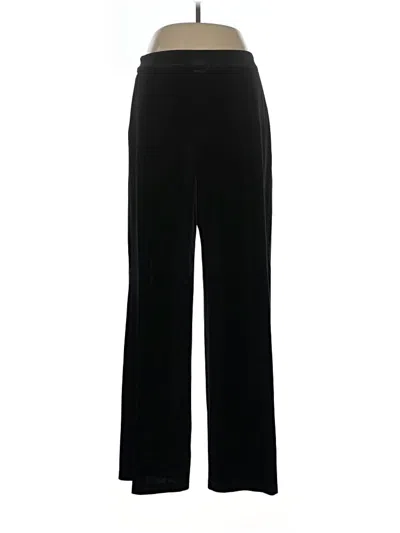 Pre-owned Cotton Bleu Casual Pants In Black