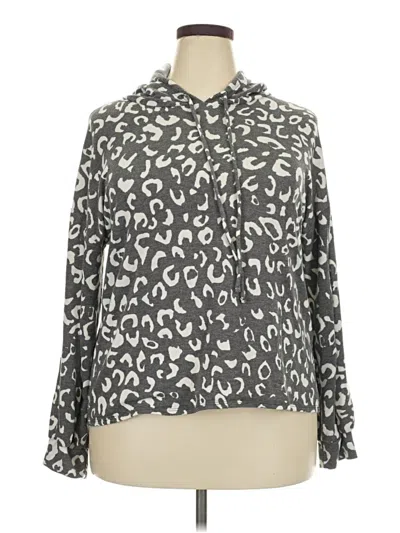 Pre-owned Cotton Bleu Pullover Sweater In Gray