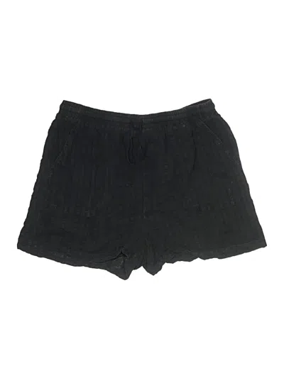 Pre-owned Cotton Bleu Shorts In Black