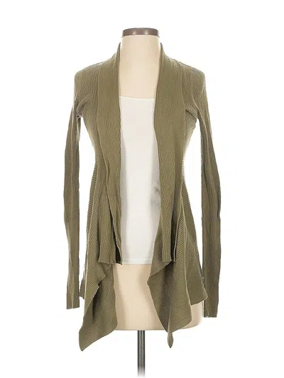 Pre-owned Cotton By Autumn Cashmere Cardigan Sweater In Brown