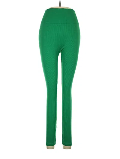 Pre-owned Cotton Candy Active Pants In Green