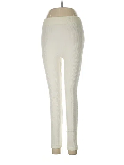 Pre-owned Cotton Candy Active Pants In White