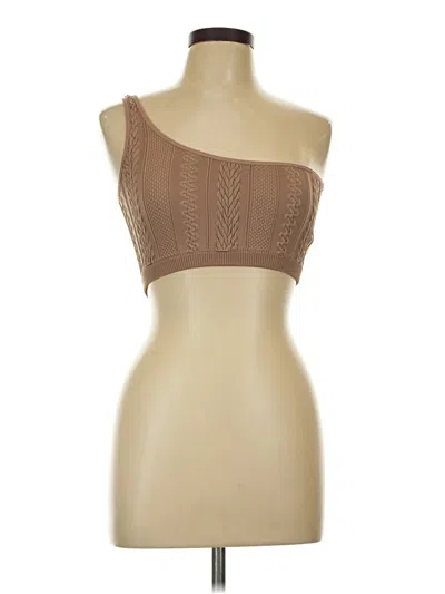 Pre-owned Cotton Candy Bodysuit In Brown