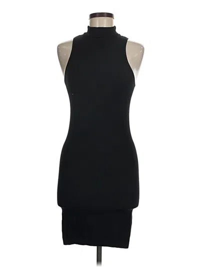 Pre-owned Cotton Candy Cocktail Dress In Black