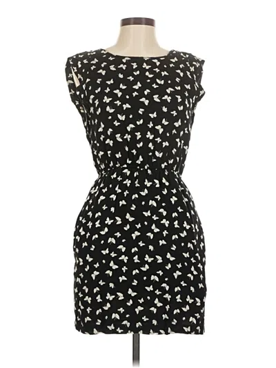 Pre-owned Cotton Candy Cocktail Dress In Black