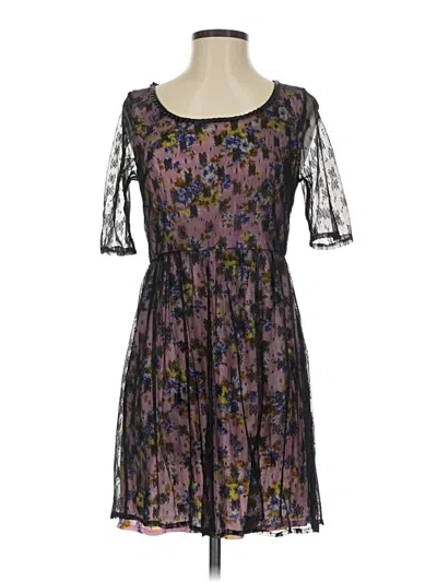 Pre-owned Cotton Candy Cocktail Dress In Purple