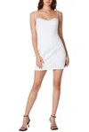 Cotton Candy Stella Mini Dress In White In White