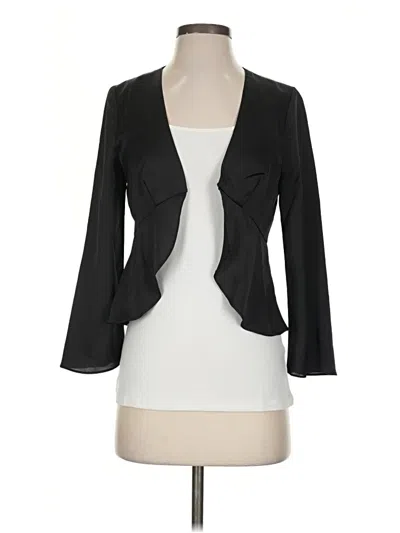 Pre-owned Cotton Candy La Blazer Jacket In Black
