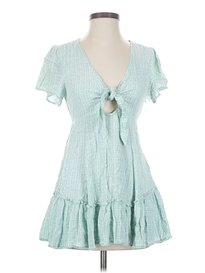 Pre-owned Cotton Candy La Casual Dress In Blue